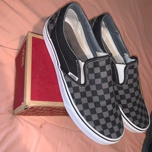 Checkered vans